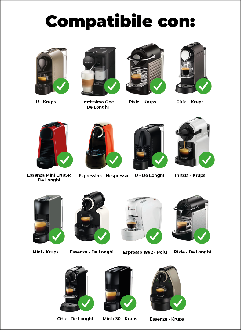 Kit Assaggio 85 capsule Nespresso*