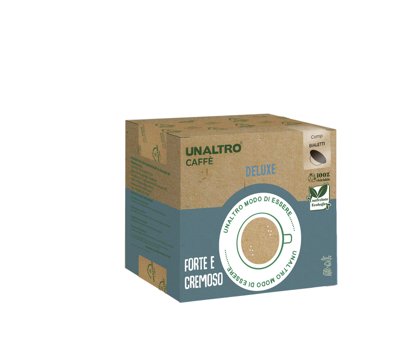 50 CAPSULE UN ALTRO CAFFE MISCELA DELUXE COMPATIBILI BIALETTI ® –  unaltrocaffeshop