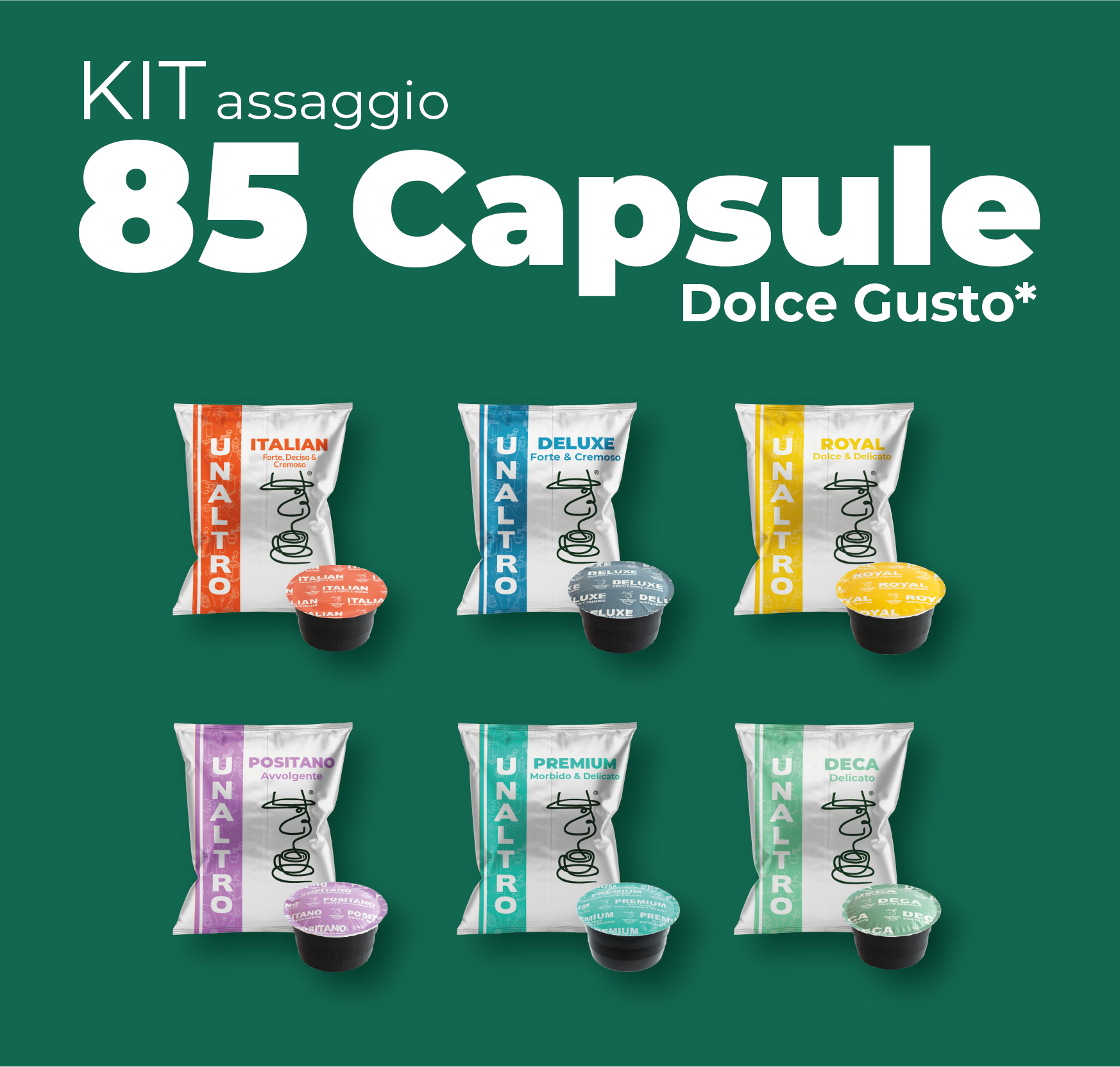 KIT ASSAGGIO – COMPATIBILE DOLCE GUSTO® ✨ Un'esperienza Di - Foto 10