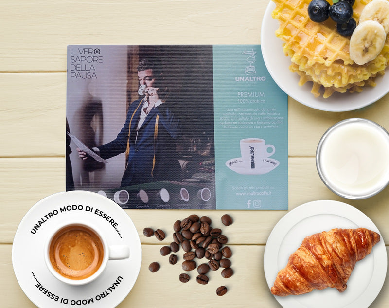 Breakfast placemats. Available in 6 models.