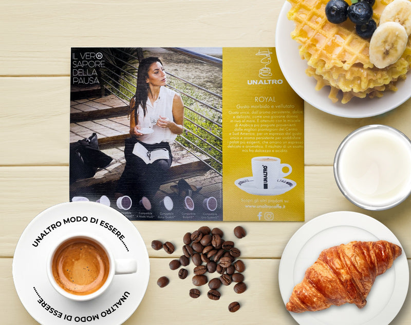 Breakfast placemats. Available in 6 models.