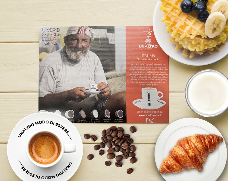 Breakfast placemats. Available in 6 models.