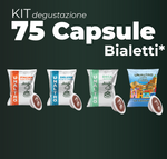 Kit Assaggio 75 capsule Bialetti*