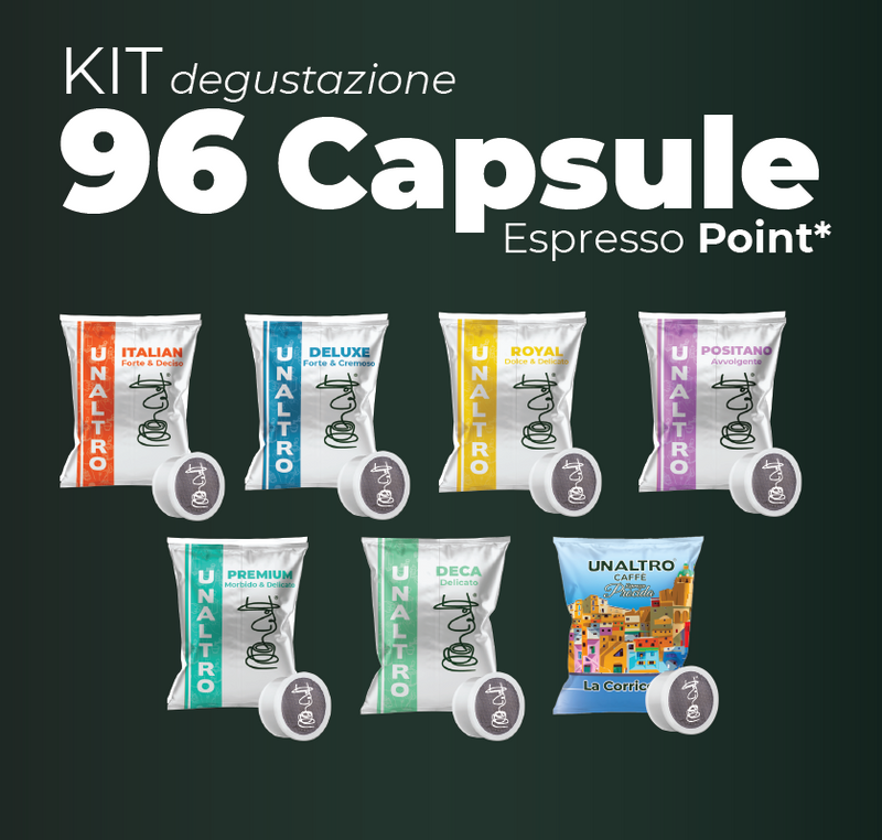 Kit Assaggio 96 capsule Espresso Point*