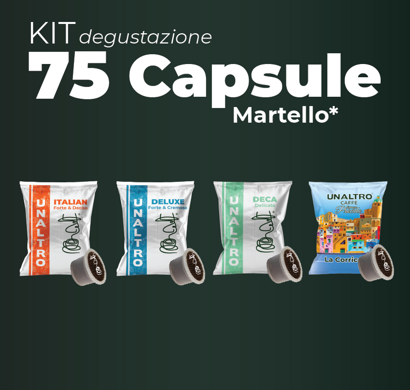Kit Assaggio 75 capsule Martello*