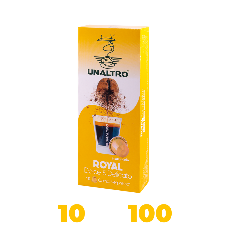 ALUMINUM CAPSULES Comp. NESPRESSO ® ROYAL